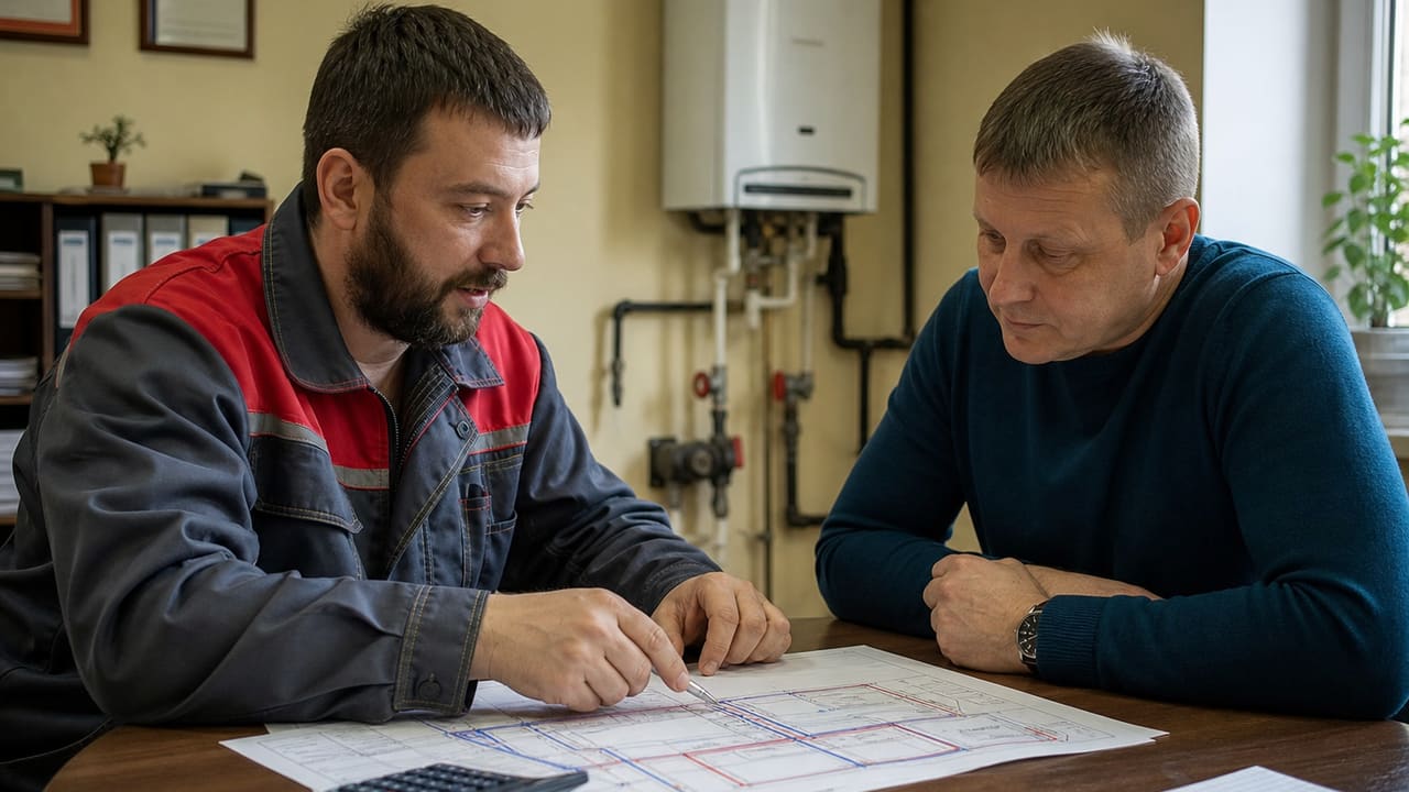 Консультация по газификации и отоплению